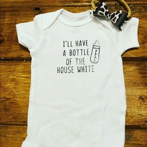 Funny saying onesie, baby onesie